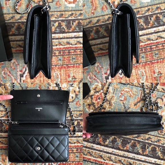 SOLD***Chanel Classic WOC Wallet on Chain Flap Bag - Picture 8 of 12